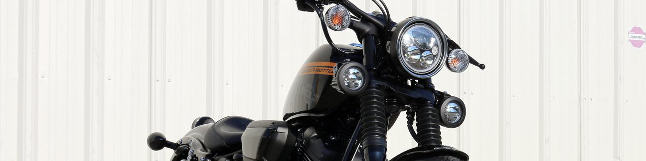 Yamaha Bolt with DENALI LED Driving Lights
