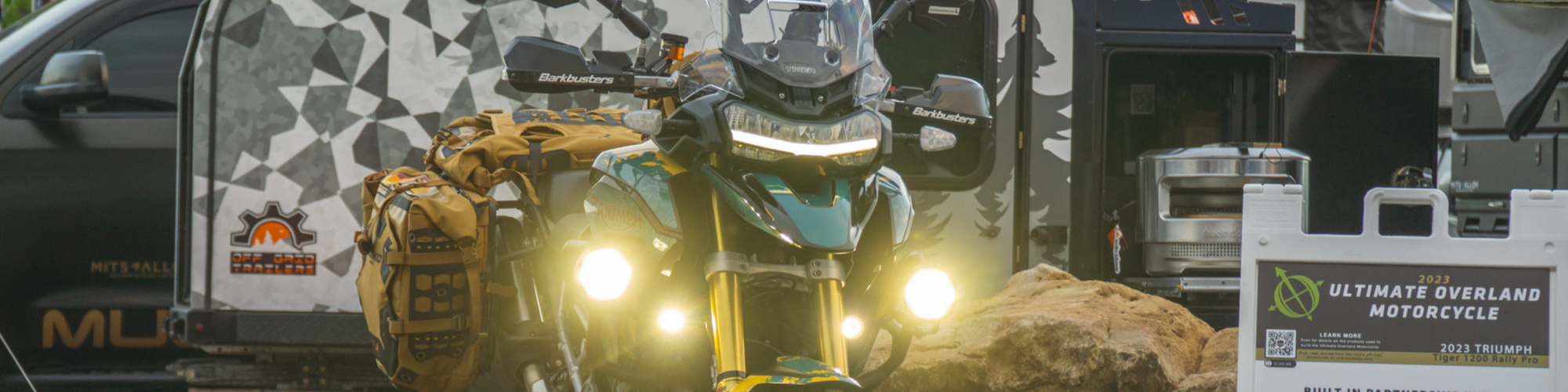 Overland Expo has Revealed the 2023 Ultimate Motorcycle Build: A Triumph Tiger 1200 Rally Pro