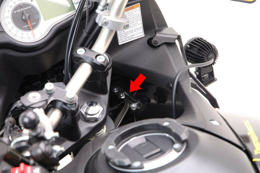 Mocowanie klaksonu - Suzuki V-Strom DL650 '04-'20, V-Strom DL650 Adventure '04-'17 i V-Strom DL1000 '02-'13