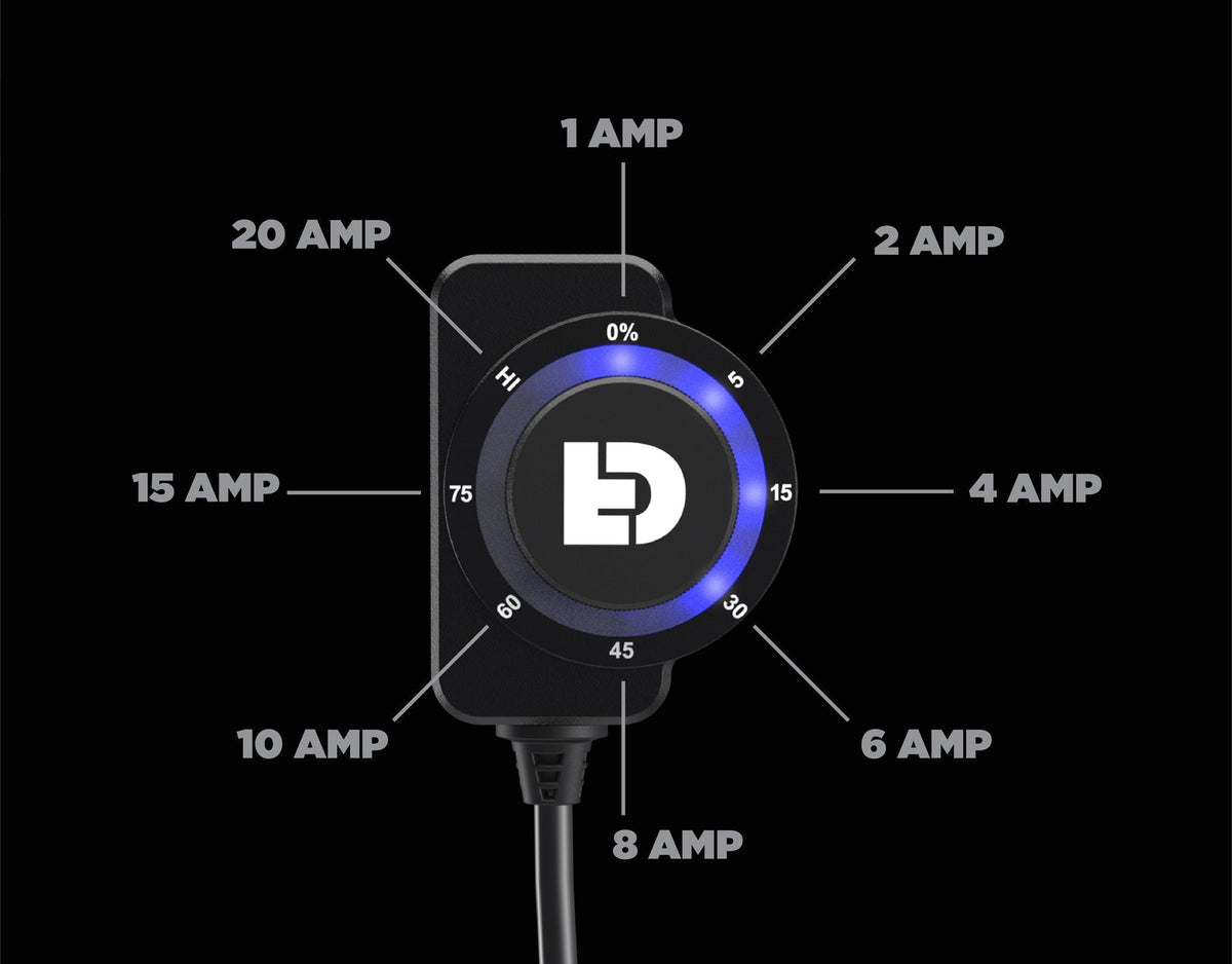 适用于 Yamaha Tenere 700 的 DialDim™ 灯光控制器