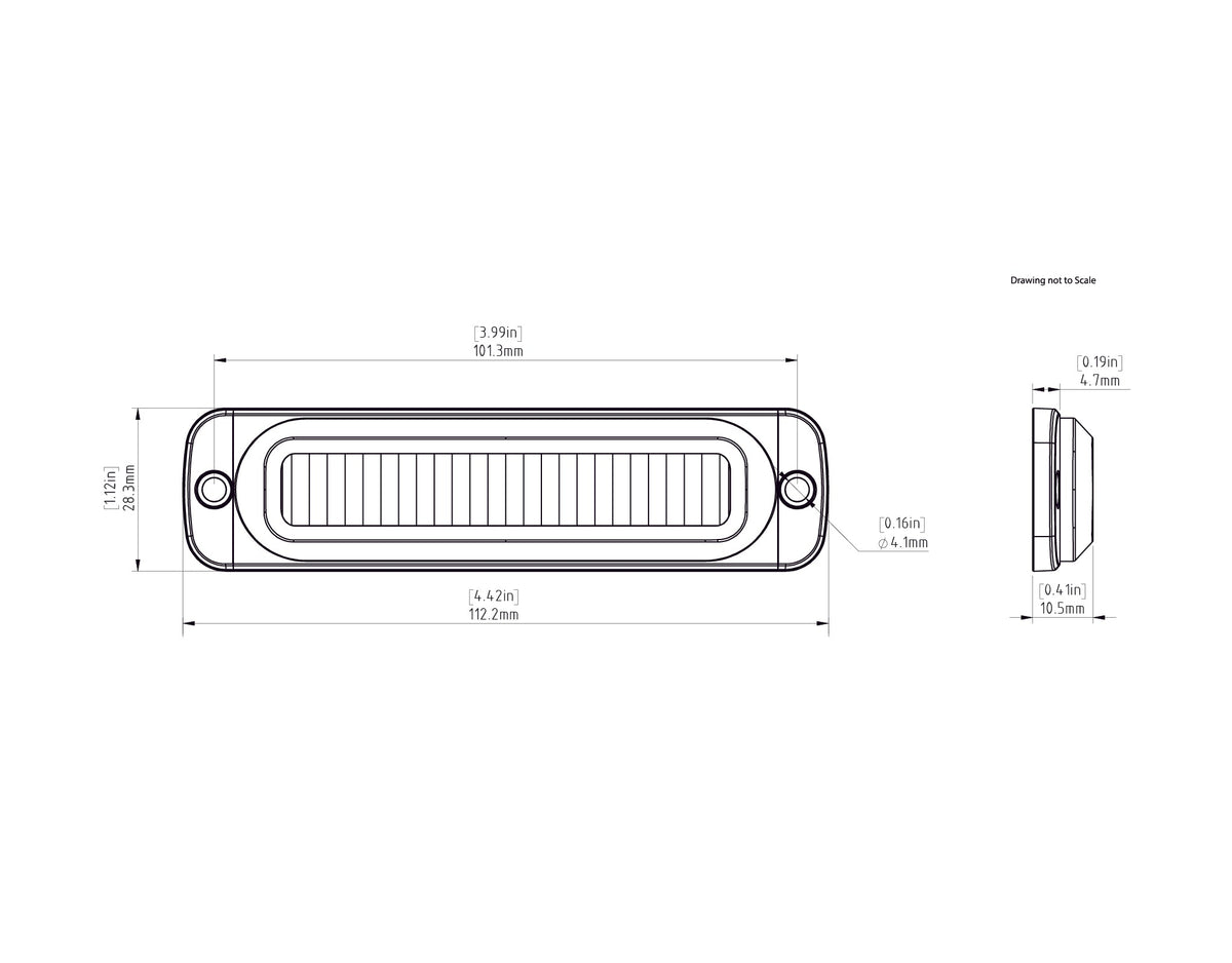 DRL Visibility Pod - White or Amber