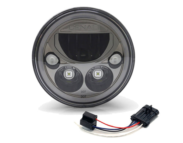 Ledningsadapter - H4 til OEM for Harley Davidson-modeller med LED-lykter, '14-'25