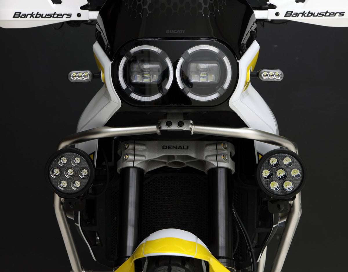 Ajovalokiinnitys - OEM-Crashbar Adapter - Ducati DesertX