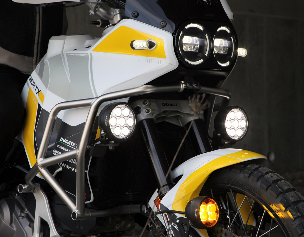 Ajovalokiinnitys - OEM-Crashbar Adapter - Ducati DesertX