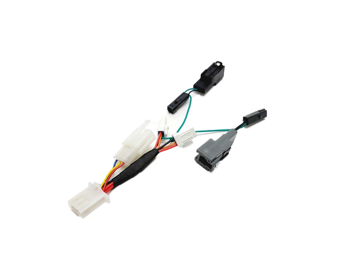 Plug-&-Play bageste T3 blinklys nummerpladekit til Kawasaki KLR650