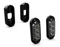 T3 前转向 LED 转向信号灯盒,带 V 型双发动机护罩安装座