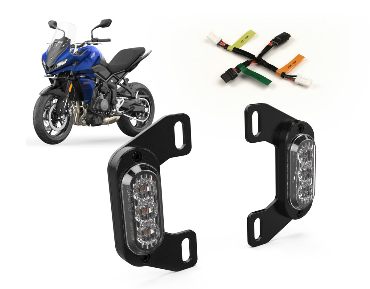 Plug-&-Play Bageste T3 Blinklys Nummerplade Sæt til Triumph Tiger Sport 660 '22-