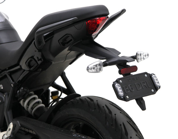 Plug-&-Play Rear T3 Turn Signal License Plate Kit for Triumph Tiger Sport  660 '22-