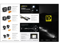 Tre-foldet produktbrochure