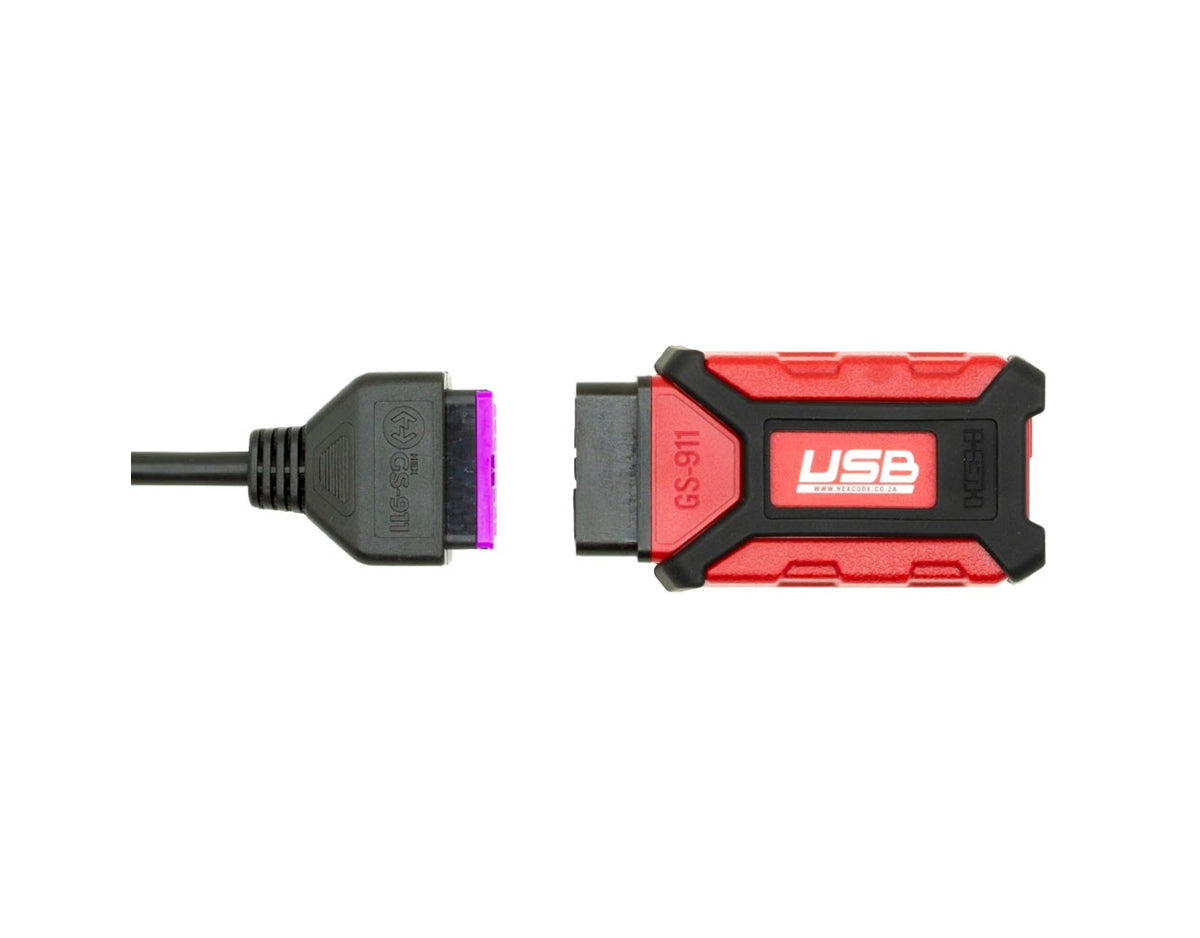 HEX GS-911 Adapter OBD-II żeński (z OBD-II GS911 na 10-pinowy rowerowy)