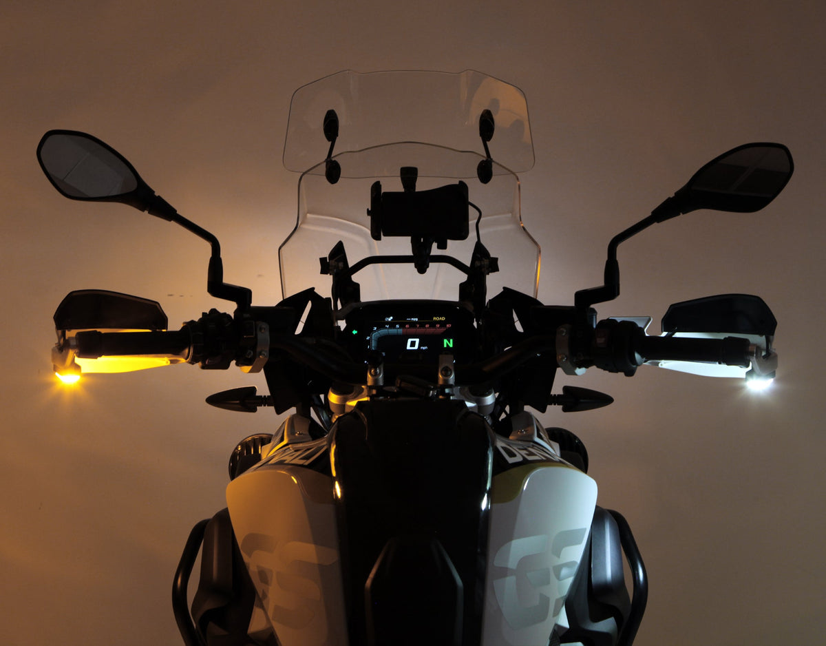 Kit d'éclairage de sécurité et de visibilité pour moto T3 Ultra-Viz 4-en-1