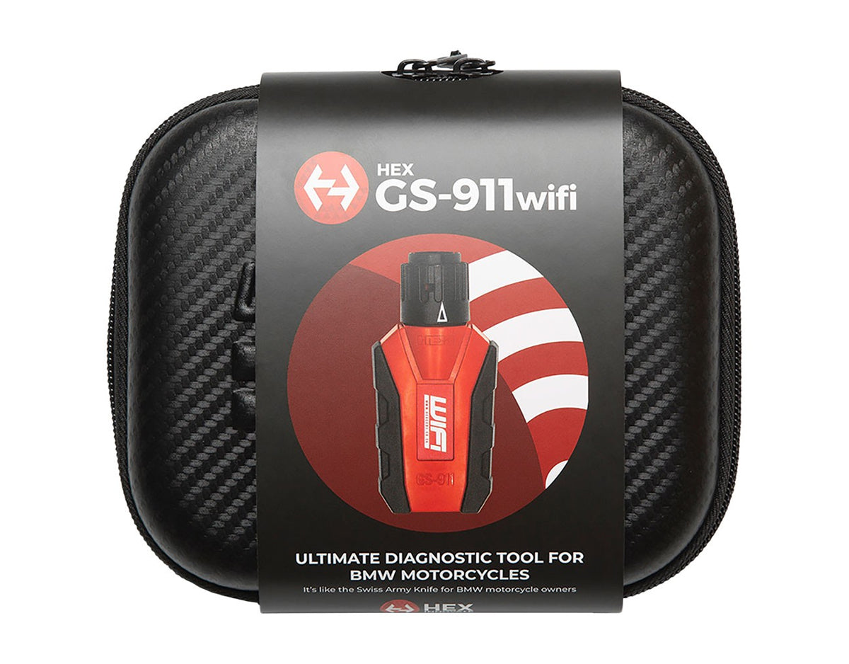 HEX GS-911 Wifi Enthusiast Diagnostic Tool for BMW motorcycles with 10