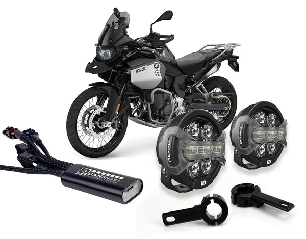 D7 Pro Premium Lighting Bundle w/ Crashbar Mounts - BMW K1600 / R9T / R18 / S1000XR / F900GS / F900XR / F800GS / F850GS / F750GS