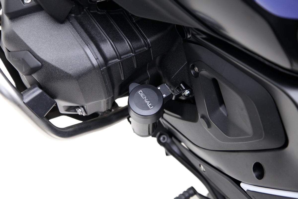 Geteilte Hupenhalterung – BMW R1300GS