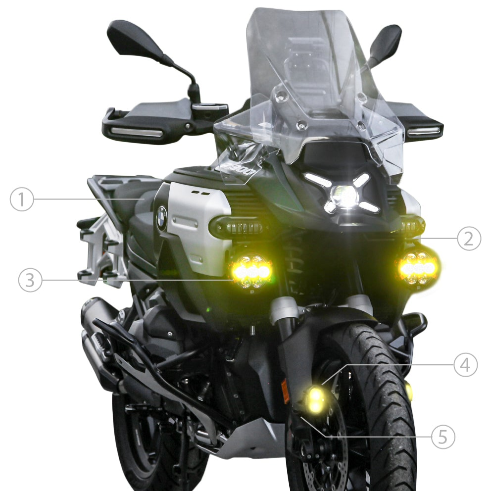 ADVバイク用LEDライト装備ガイド - あなたに合ったものを見つけよう ADVバイク用LEDライト装備ガイド - あなたに合ったものを見つけよう
