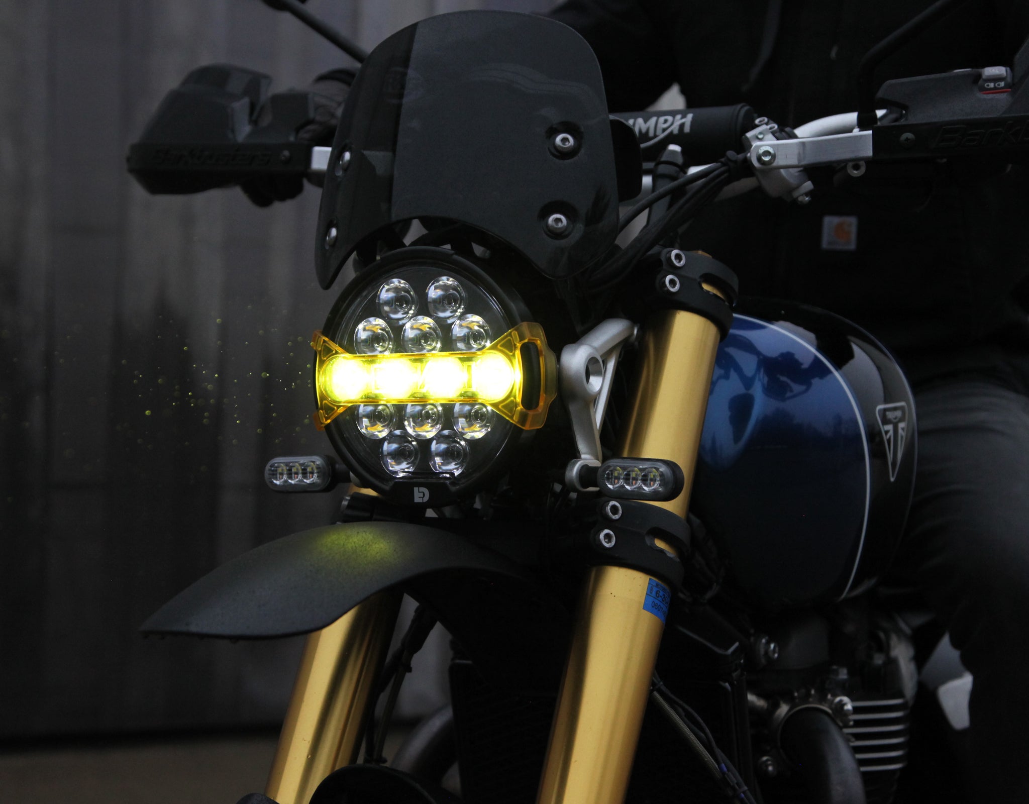 D14 Destroyer LED Motorcycle Headlight - Universal Fit 6.75