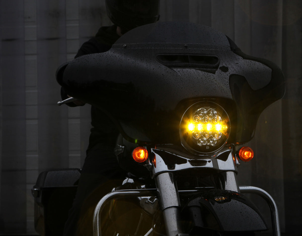 D14 Destroyer LED Headlight Upgrade Kit - Harley-Davidson Street Glide