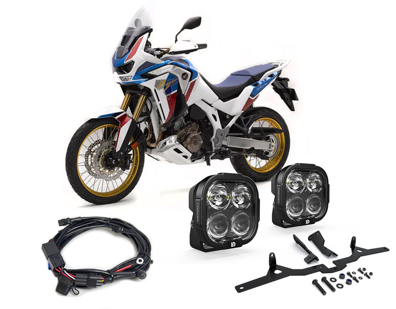 Paquete de Iluminación Esencial DL4 - Honda Africa Twin 1100 Adventure Sports ES 2020-2026