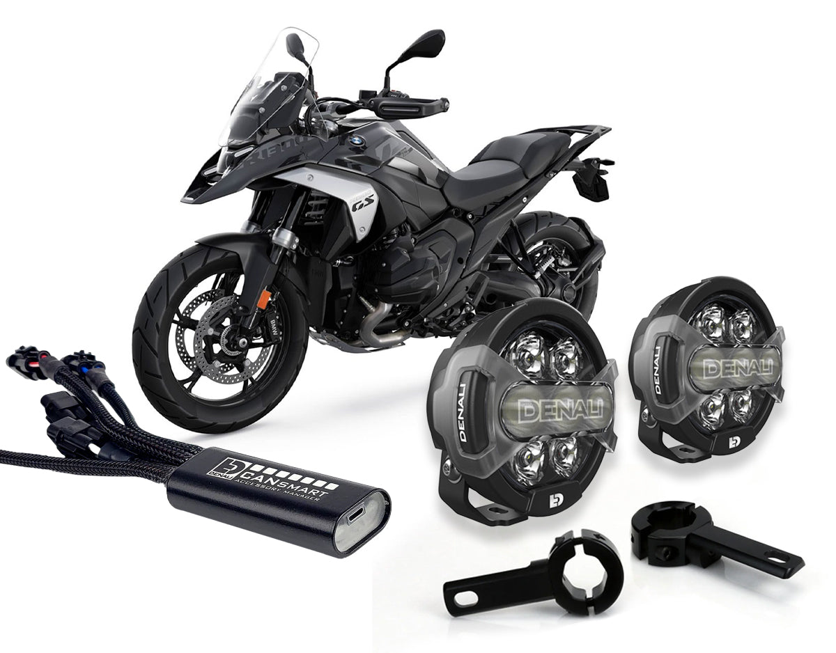 D7 Pro Premium Lighting Bundle w/ Crashbar Mount - BMW R 1300 GS 2024+