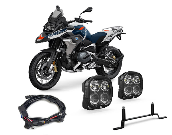 DL4 Essential Lighting Bundle - BMW R1250 GS 2019-2023 / R1200 GS 2013