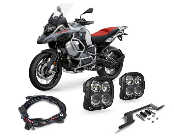 DL4 Essential Lighting Bundle - BMW R1250 GSA 2019-2024 / R1200 GSA 20