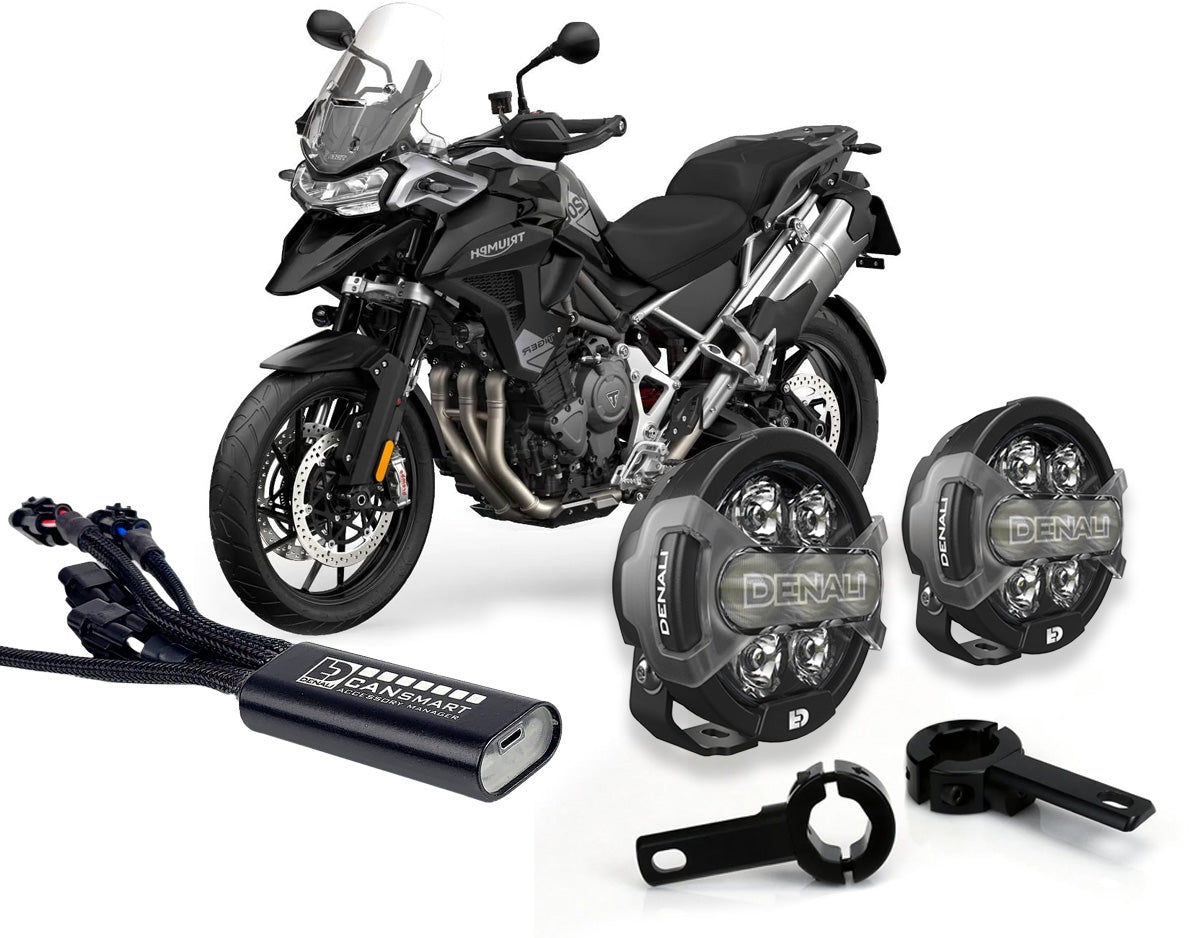 D7 Pro Premium Lighting Bundle for Triumph Tiger 900 & Tiger 1200
