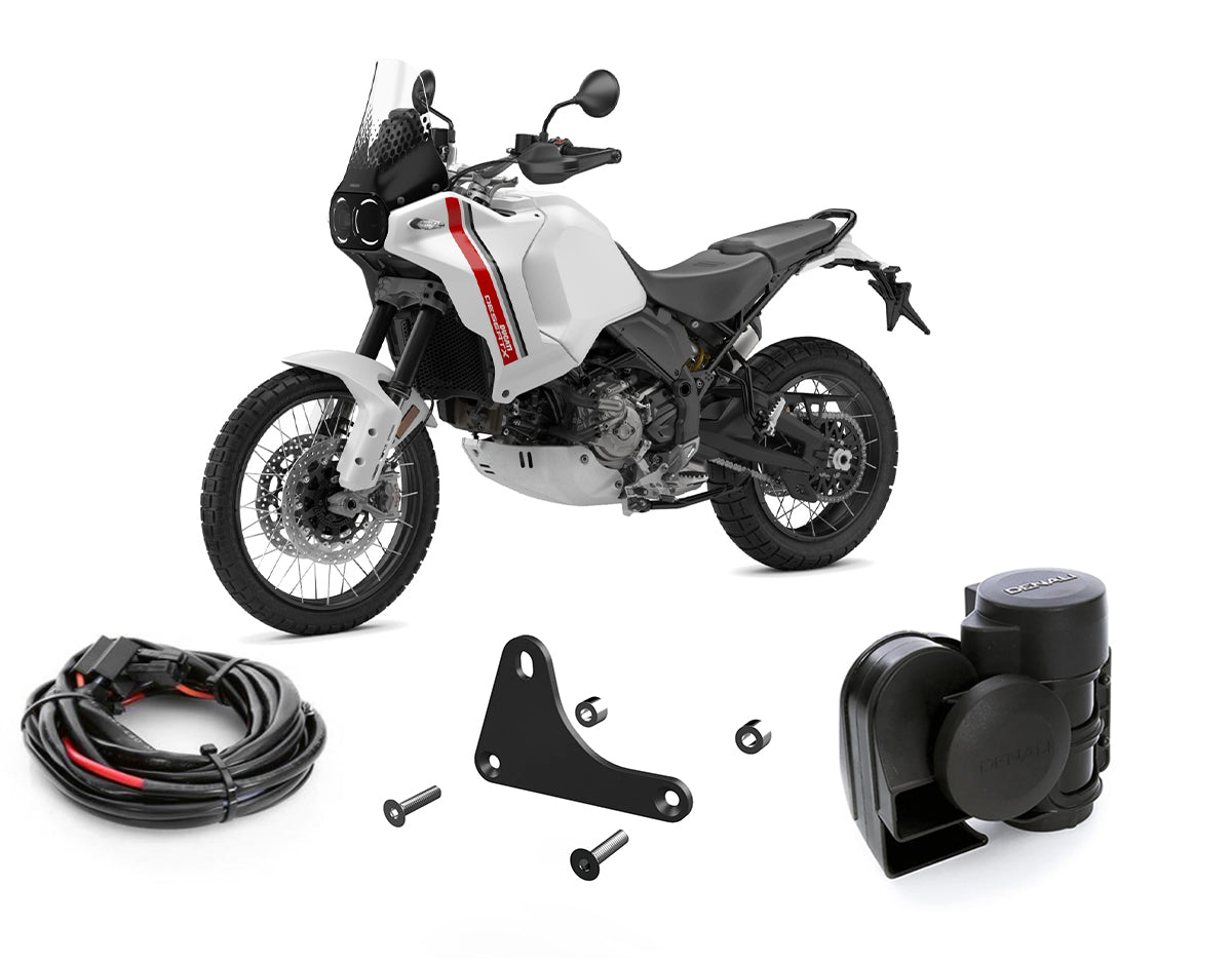 SoundBomb Horn Bundle for Ducati DesertX | DENALI Electronics