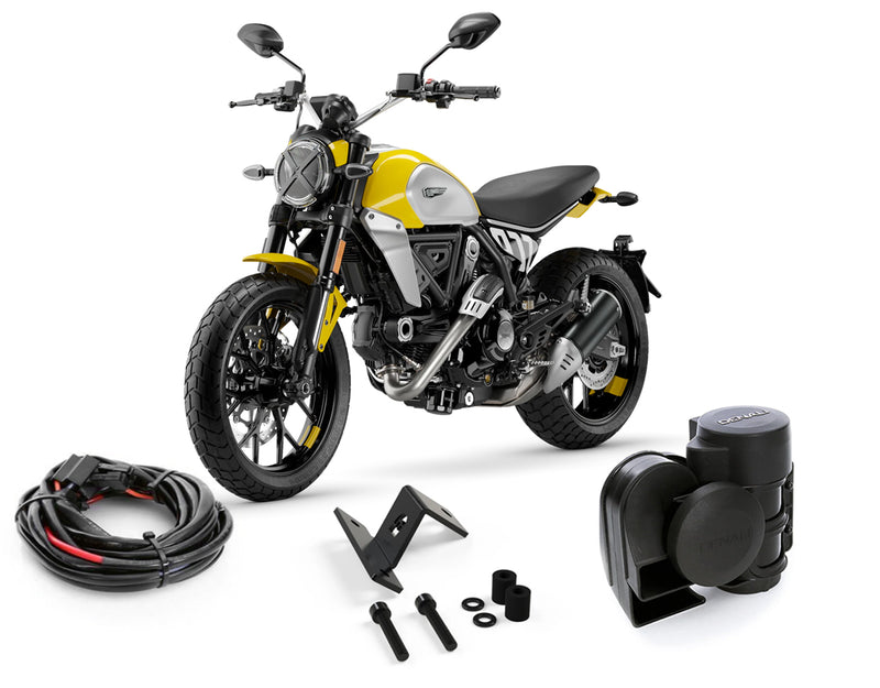 Paquete de bocina SoundBomb - Ducati Scrambler 800 2015+ / 1100 2018-2024