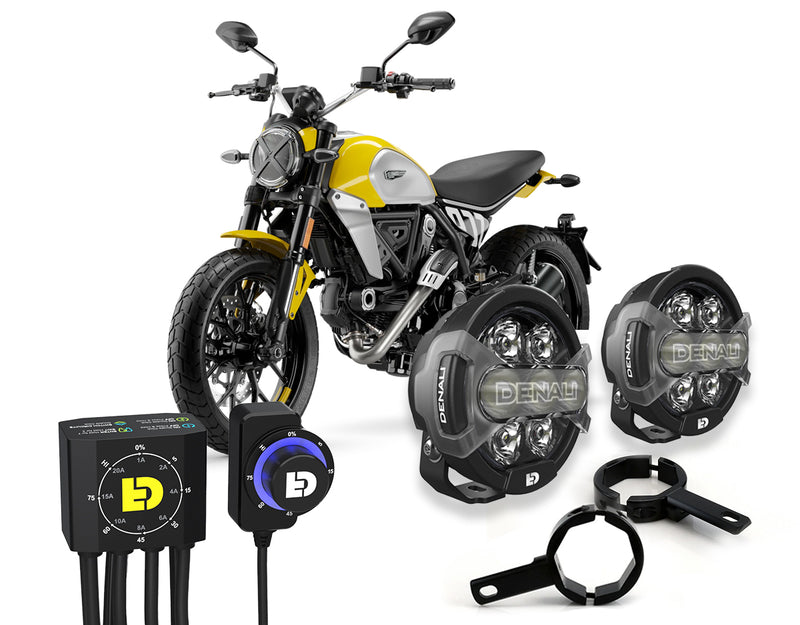 D7 Pro Premium Lighting Bundle - Ducati Scrambler 800 2015+ / 1100  2018-2024
