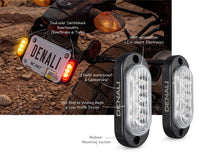 T3-S™ Smart Turn Signal & DRL Pods for Motorcycles – Rear