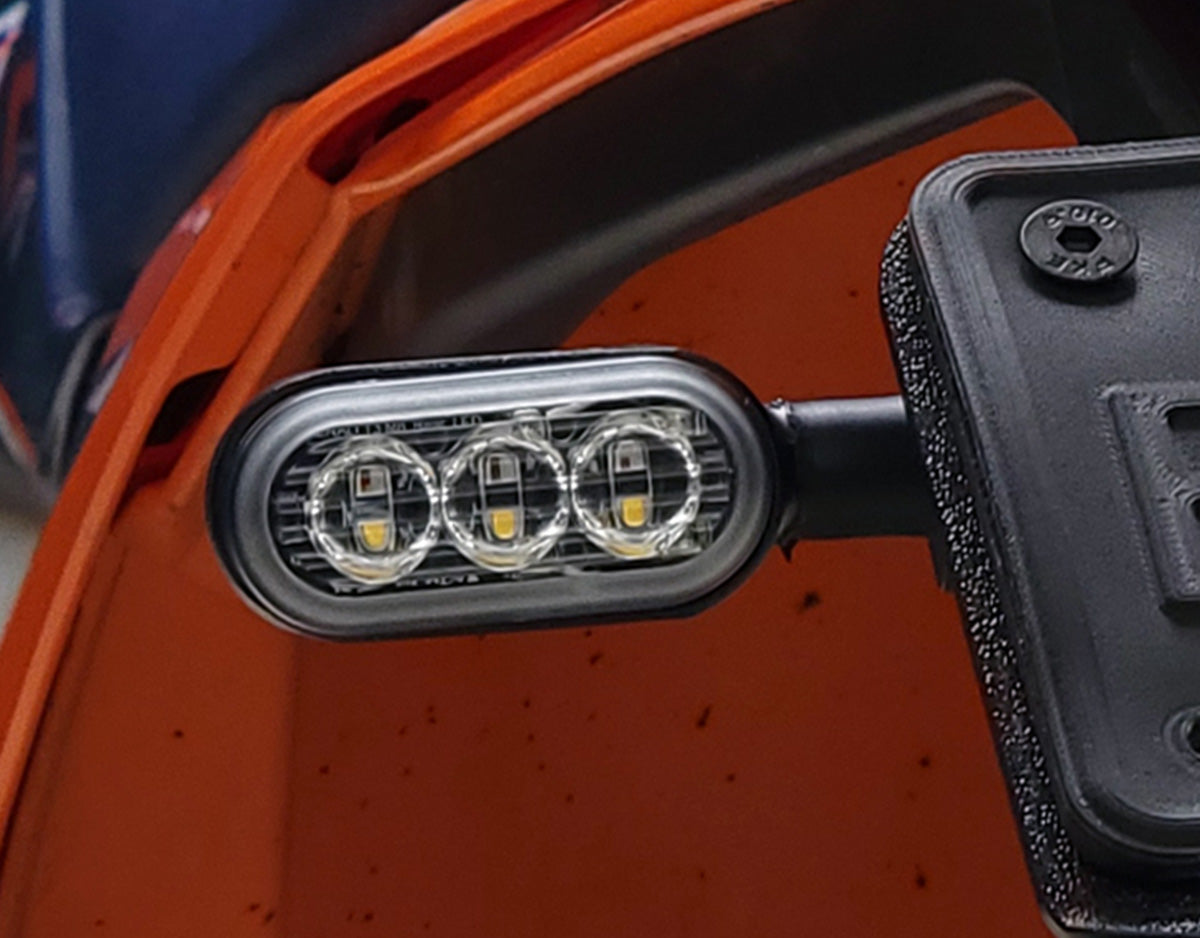 T3-S™ Smart Turn Signal & DRL Pods for Motorcycles – Rear