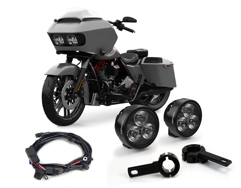 D3 エッセンシャルライティングバンドル エンジンガードマウント付き - ハーレーダビッドソン モーターサイクルズ