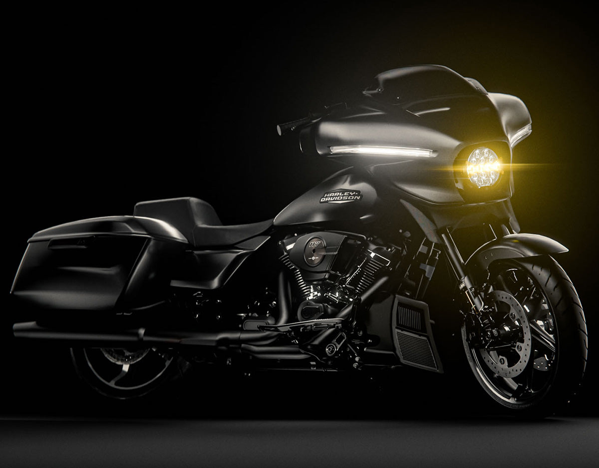 Ace-One Headlight Kit with Denali Lighting for '24-'26 Harley