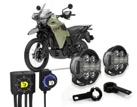 D7 Pro Premium Lighting Bundle w/ Crashbar Mounts - Kawasaki KLR 650 S 2022+