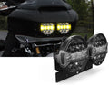 D14 Destroyer LED Motorcycle Headlight Upgrade Kit for Harley-Davidson Road Glide, '15-'23