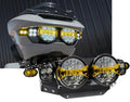 D14 Destroyer Full Deck Headlight Kit for Harley-Davidson Road Glide 2024+ by Kraus Motor Co