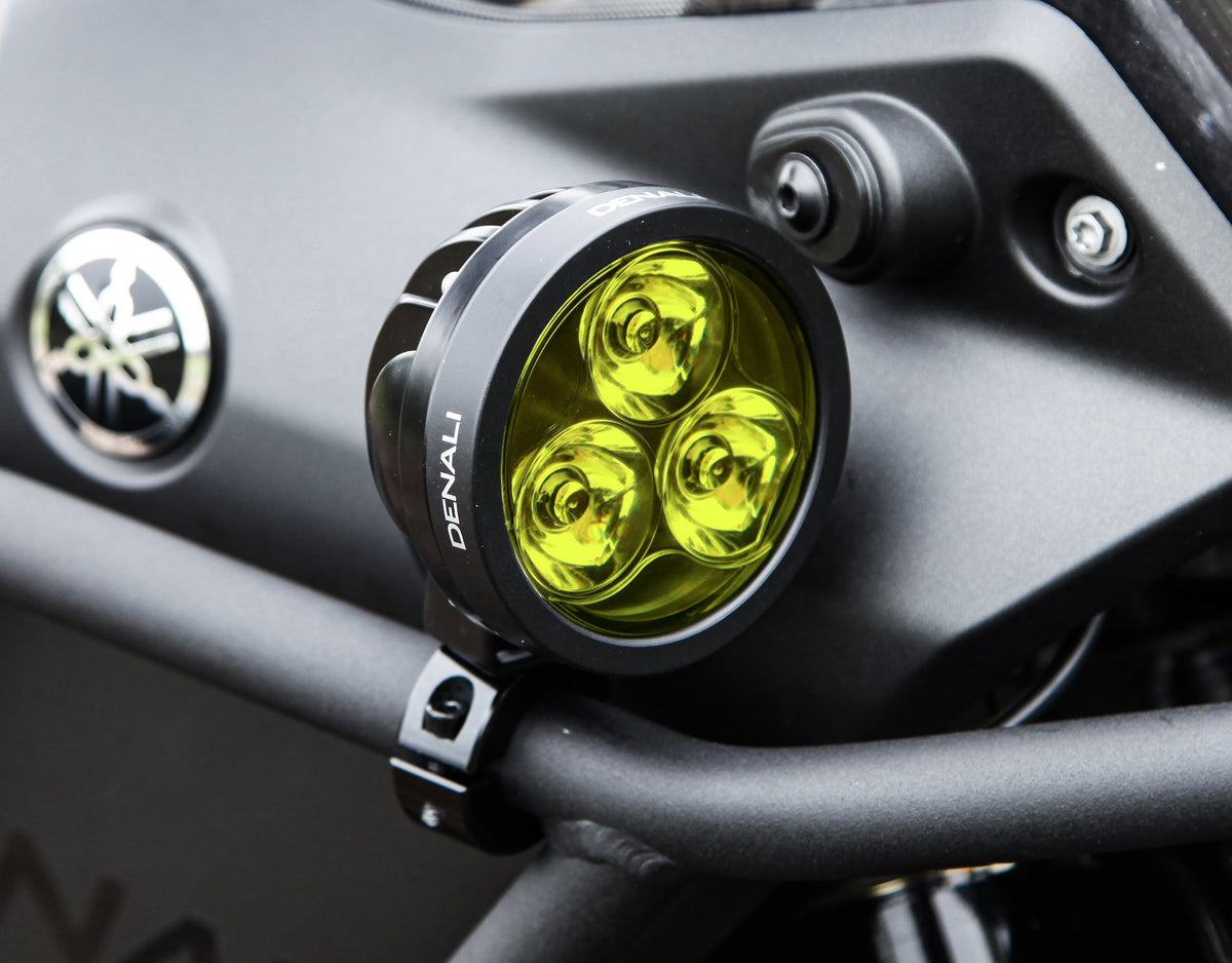 適用於 D3 行車燈的 TriOptic™ 透鏡套件 - 琥珀色或選擇性黃色