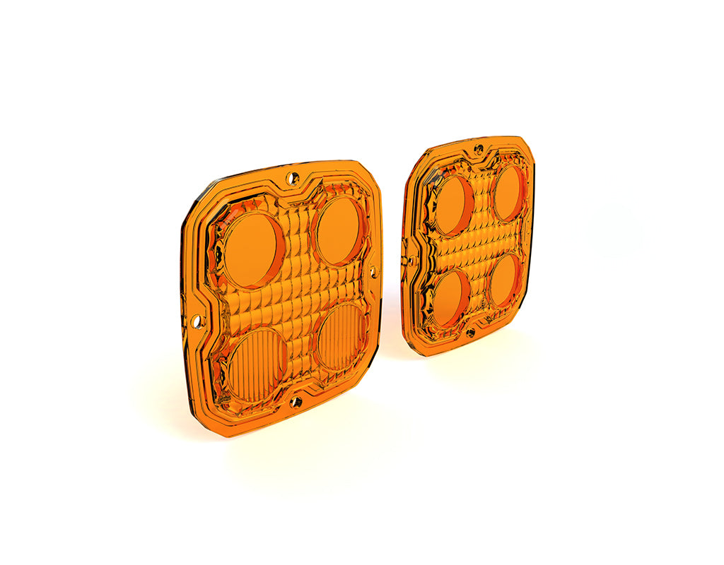 Κιτ φακών TriOptic™ για φώτα LED D4 - πορτοκαλί ή επιλεκτικό κίτρινο