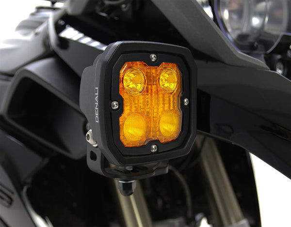 Juego Faro Auxiliar Moto Led Cree Bmw Versys Nc750 Vstrom