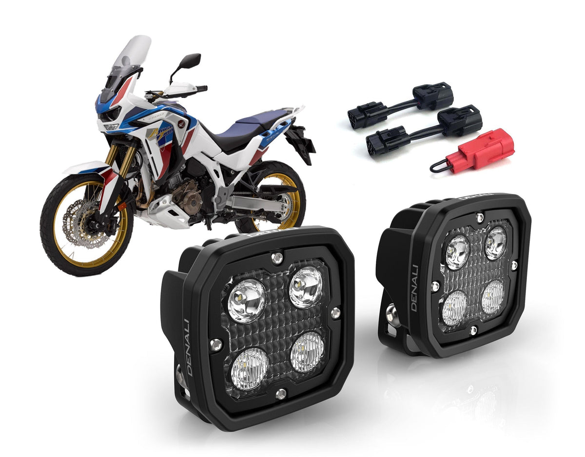 Kit de mise à niveau de phares antibrouillard Plug-&-Play pour Honda Africa Twin 1100 - Modèles de vélos non américains