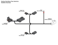 Harley-Davidson Pan America 1250 için Tak ve Çalıştır DialDim Kablolama Adaptörü