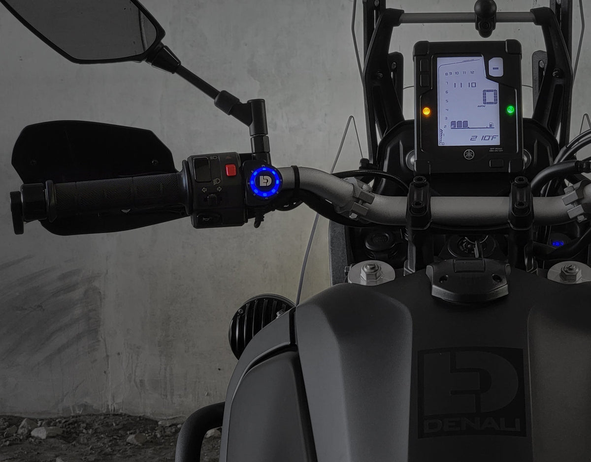 Controlador de iluminação DialDim™ para Yamaha Tenere 700
