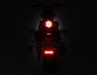 B6 Brake Light Visibility Pod - Κόκκινο