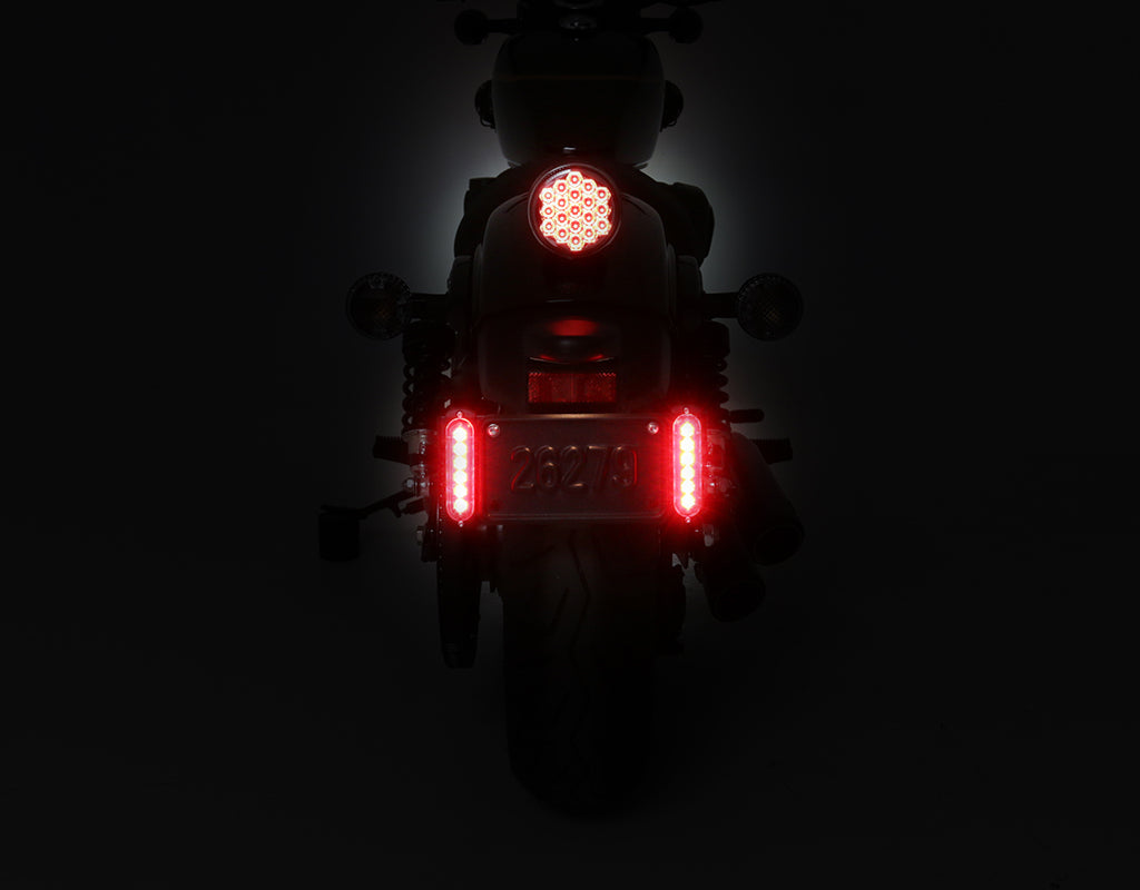 B6 Bremslicht-Sichtbarkeitsbehälter – Rot