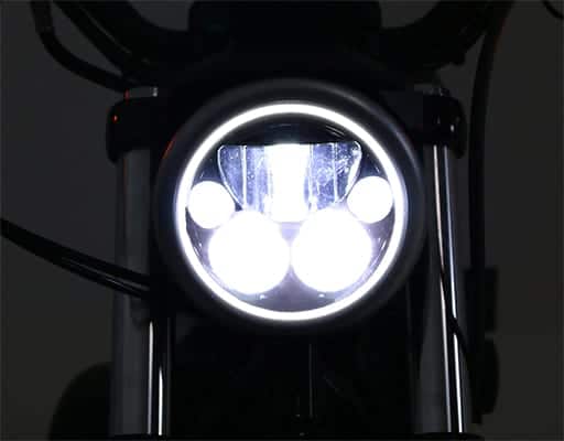 M7 E-Mark LED Headlight Module - 7"