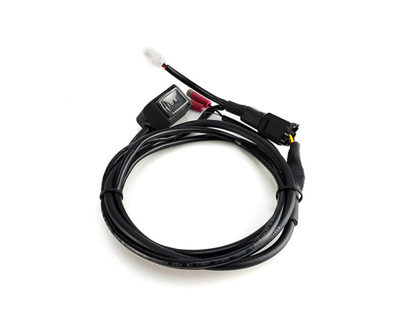 Rangkaian Kabel untuk Lampu DRL dengan Sakelar Hi/Rendah/Mati