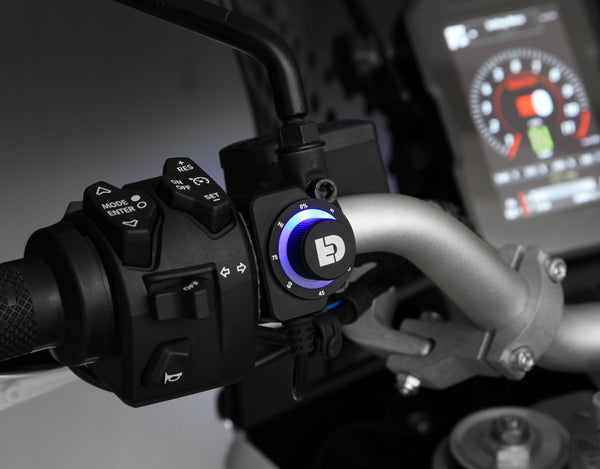 DialDim™ verlichtingscontroller voor Ducati DesertX