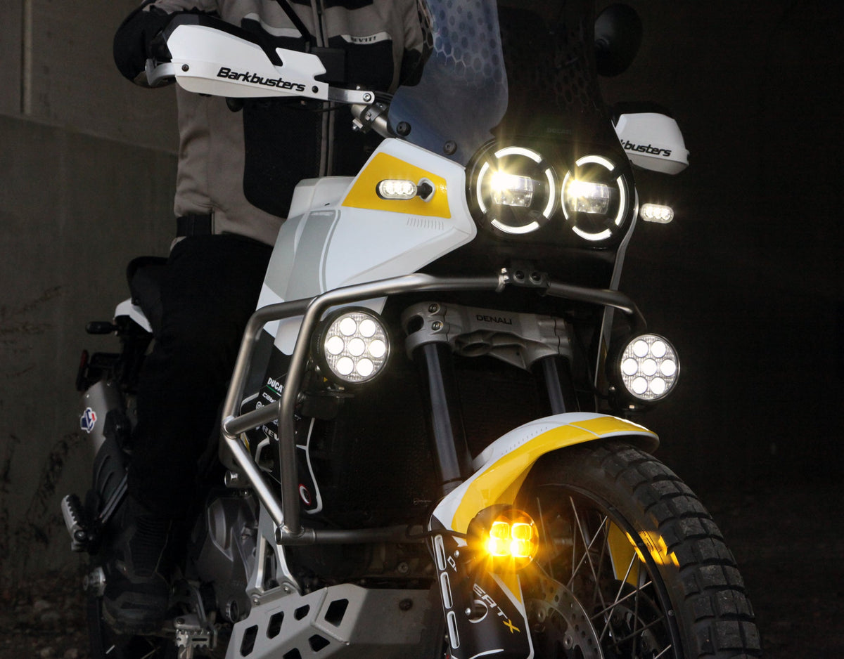Pengontrol Pencahayaan DialDim™ untuk Ducati DesertX