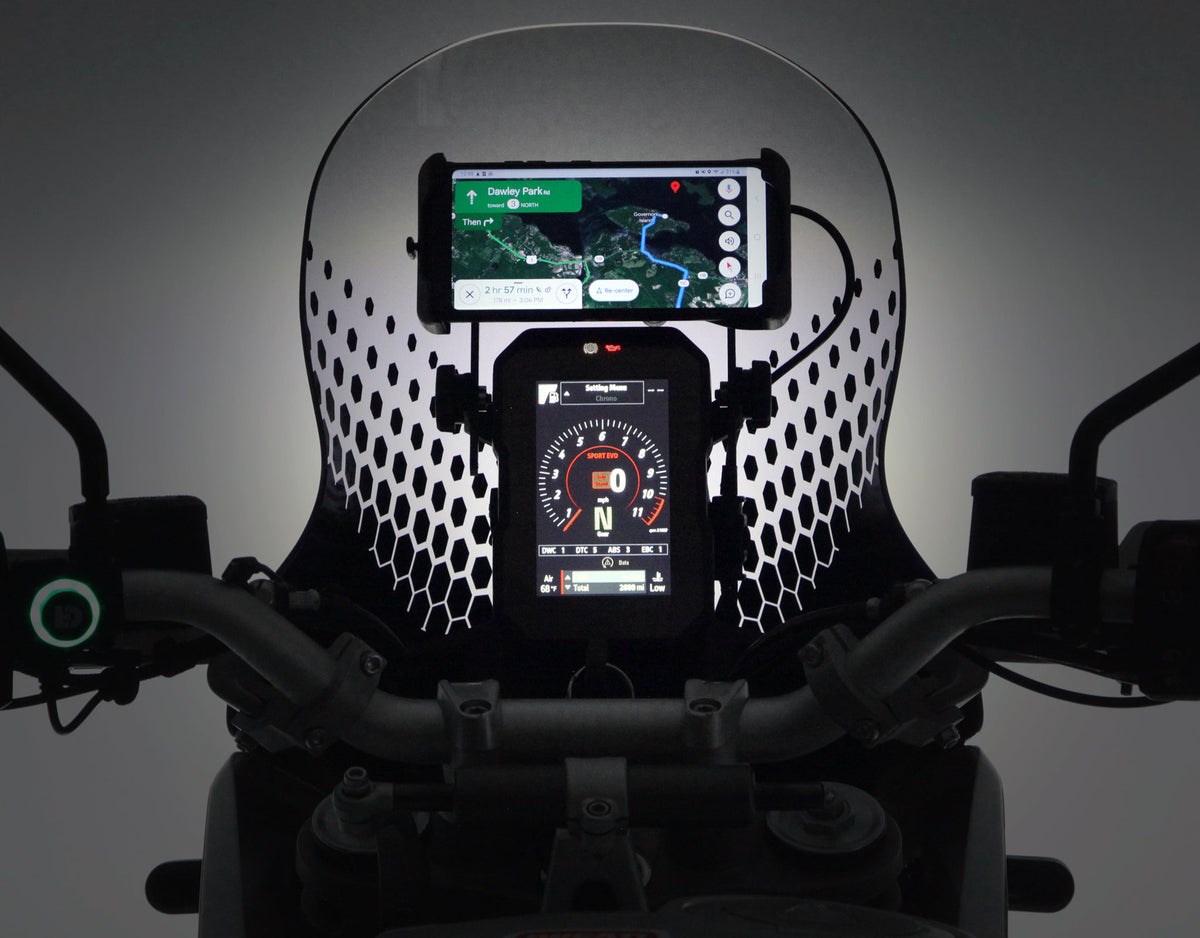 Rally-puhelinteline Ducati DesertX:lle