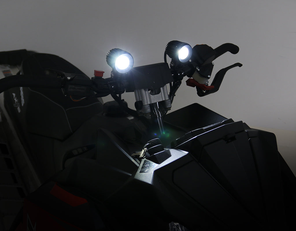 D2 Handlebar Light Kit - Snöskotrar, ATV:er & motorcyklar